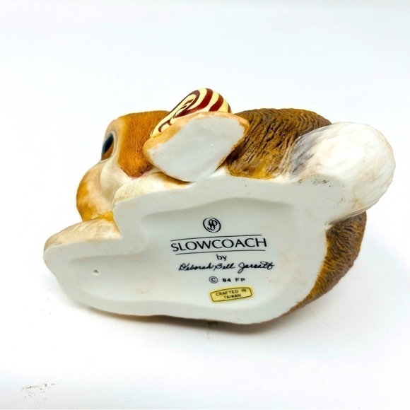 Deborah Bell Jarrett Slowcoach Bunny And Snail Figurine - Picture 7 of 8
